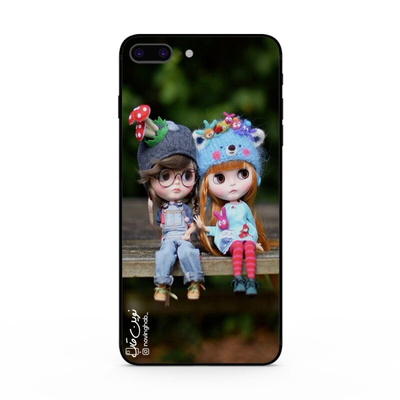 قاب گوشی دخترانه طرح سه بعدی عروسکی 036-2