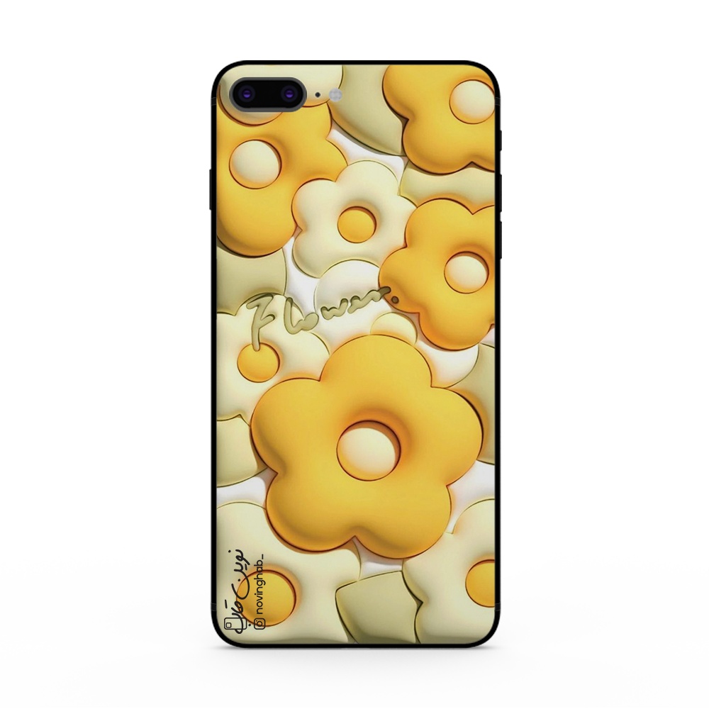 قاب گوشی دخترانه طرح سه بعدی گل 094-2 قاب گوشی دخترانه طرح سه بعدی گل 094-2