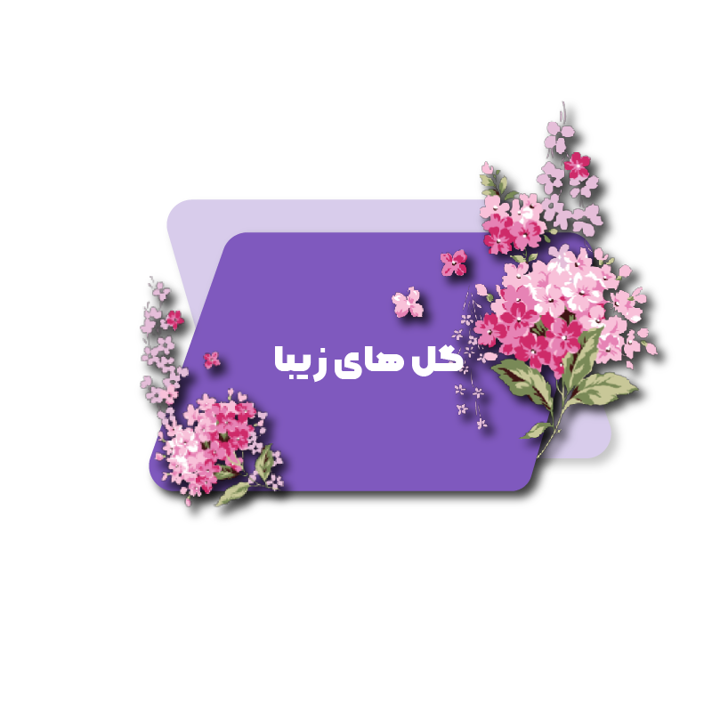 گل های زیبا